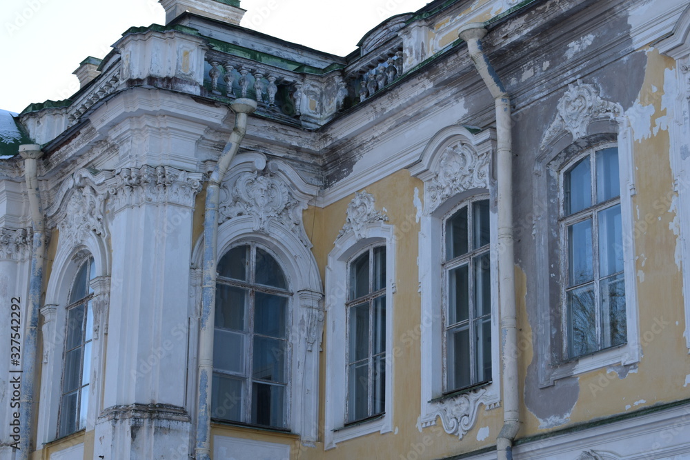 Obraz premium facade of an old building