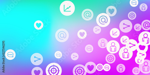 Social media marketing, Communication networking