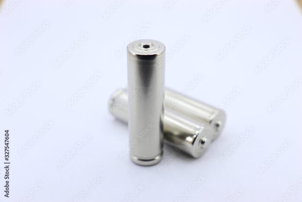 lithium battery on a white background for mocap lithium battery on a white background for mocap