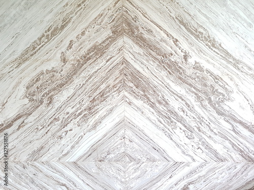 Pattern of marble tiles in the house.
