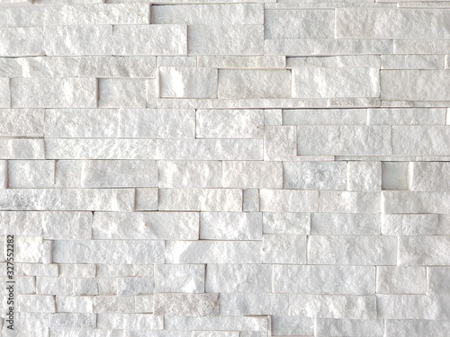 White stone wall closeup background