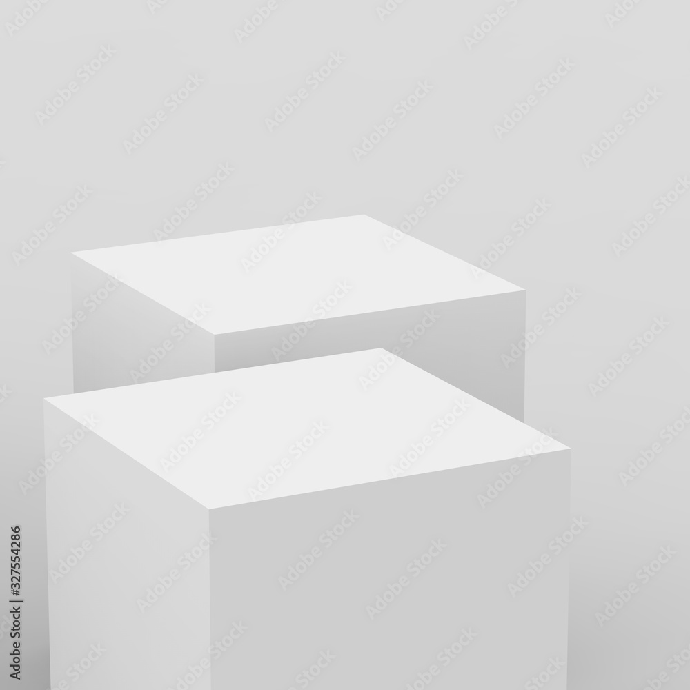 3d gray white cube and box podium .. minimal scene studio background. Abstract 3d geometric shape object illustration render. Display for online business product. 3d gray white cube and box podium .. minimal scene studio background. Abstract 3d geometric shape object illustration render. Display for online business product.