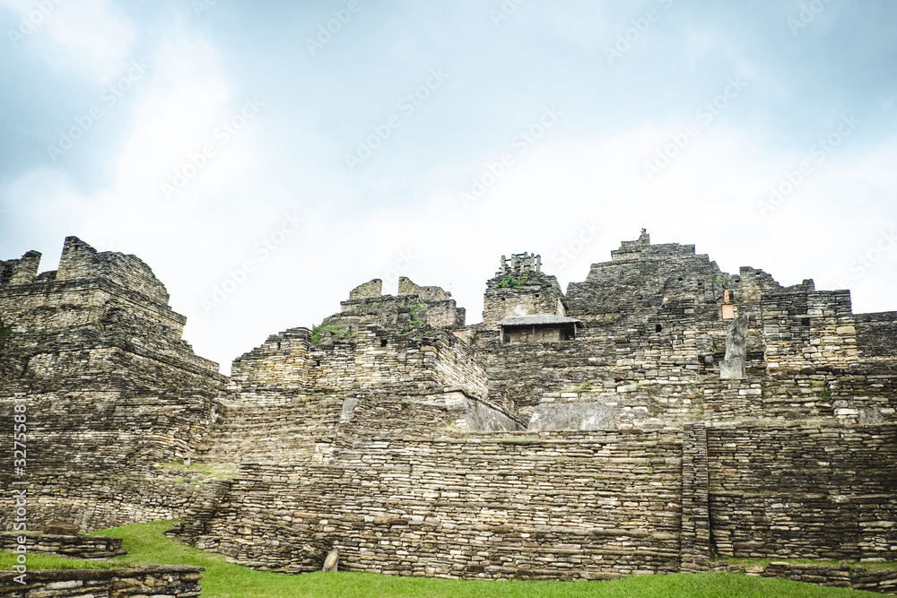 Tonina, Maya Ruin in Chiapas, Mexico