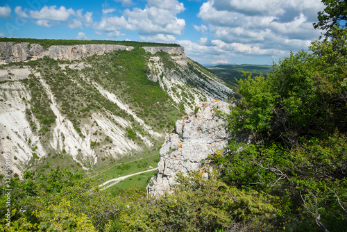 Beautiful summer landscape in Crimea photo