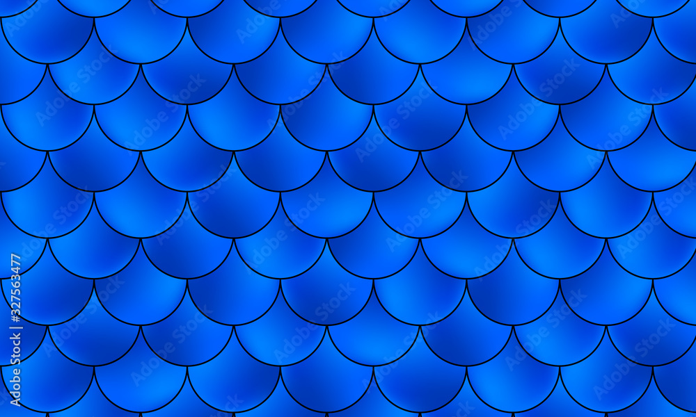 Mermaid kawaii pattern. Fish scale. Vector. Mermaid kawaii pattern. Fish scale. Vector.
