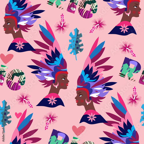 Carnival brazil pattern 1