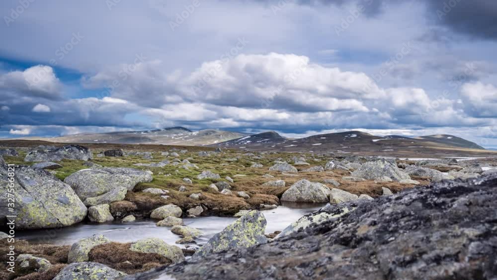 Timelapse of Jotunheimen National Park, Province Innlandet, Norway Timelapse of Jotunheimen National Park, Province Innlandet, Norway
