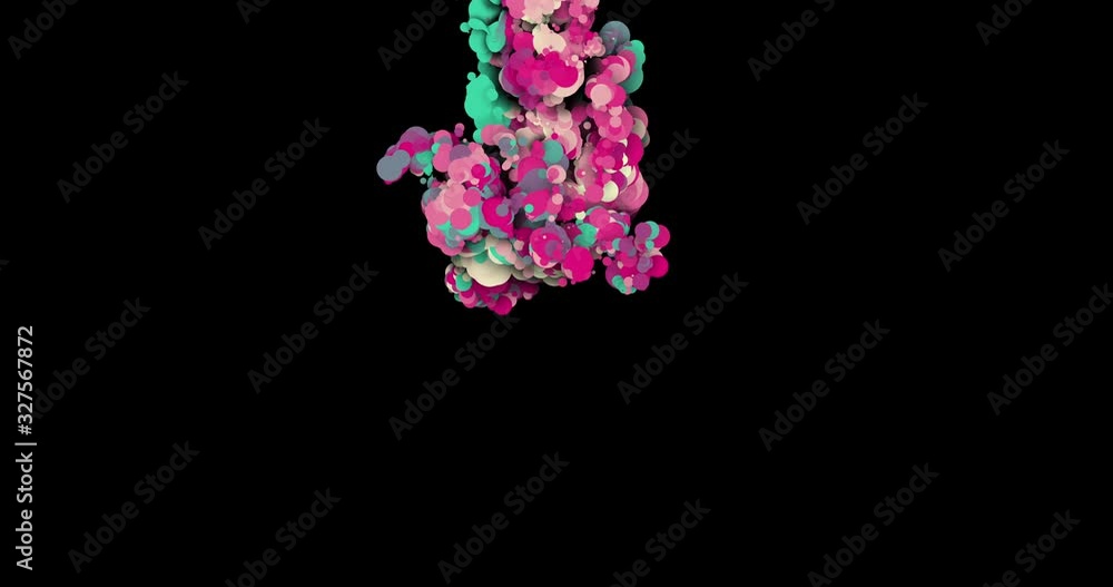 Abstract fluid flat background, lava lamp minimal design with fluid effect on black backdrop. Physics animation of circles bubbles falling as liquid. Flow simulation with particles and buoyant force Abstract fluid flat background, lava lamp minimal design with fluid effect on black backdrop. Physics animation of circles bubbles falling as liquid. Flow simulation with particles and buoyant force