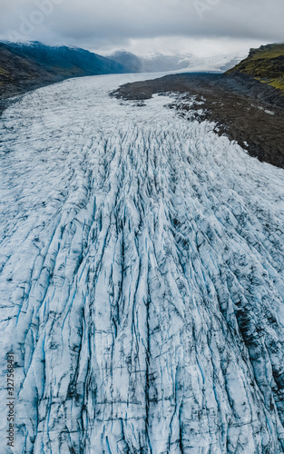 Vatnajokull National Park, one of three national parks in Iceland, the area include Vatnajokull glacier, Skaftafell and Jokulsargljufur