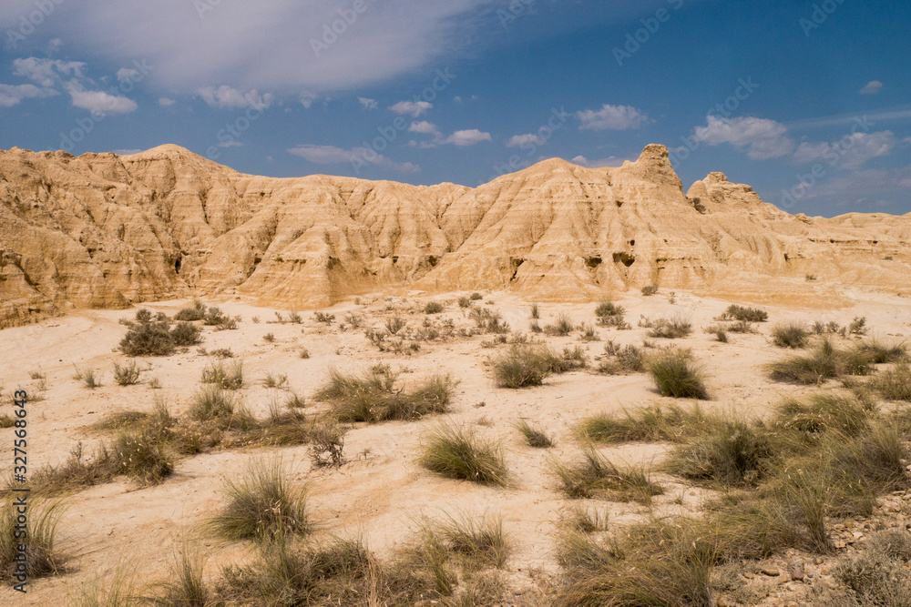 Fototapeta premium Bardenas Reales - Halbwüste in Spanien