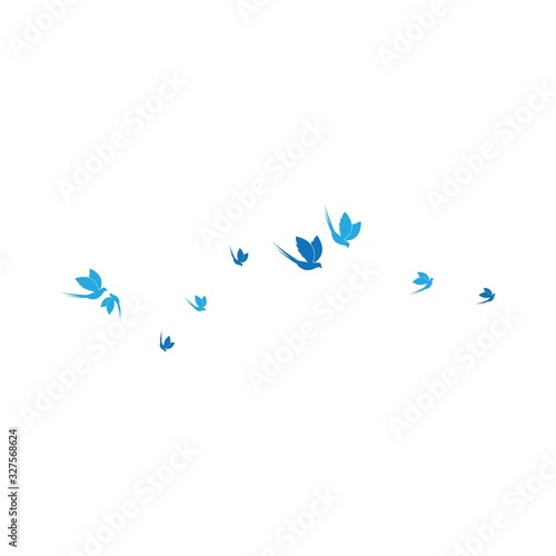 Bird Logo Template vector illustration