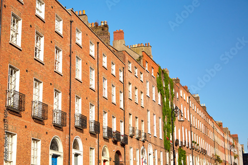 Photography The Georgian area of Dublin, Ireland