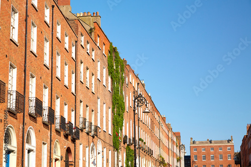 Photography The Georgian area of Dublin, Ireland