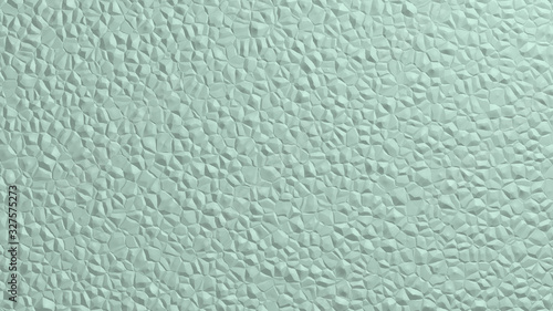 Simple light TURQUOISE monochromic background image made of plain crackle patterns with shadow perspectives