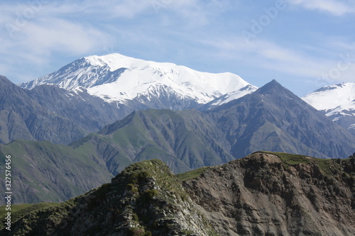 first peak of Azerbaijan Bazarduzu photo