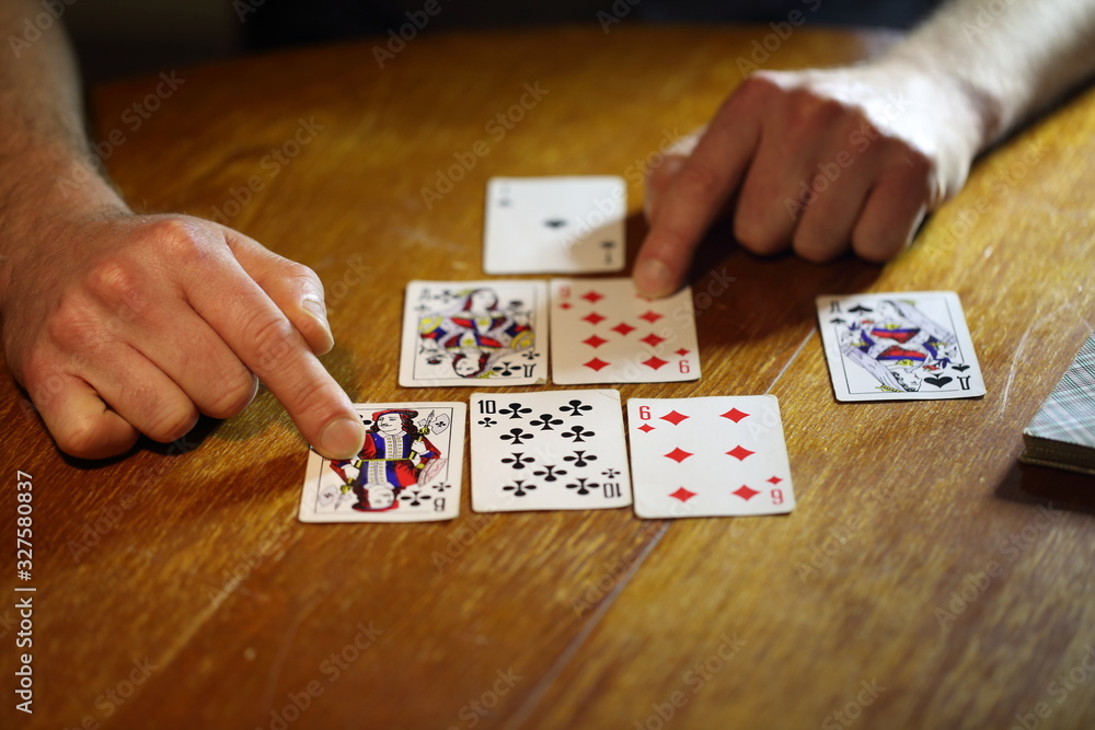 Obraz premium Card reading