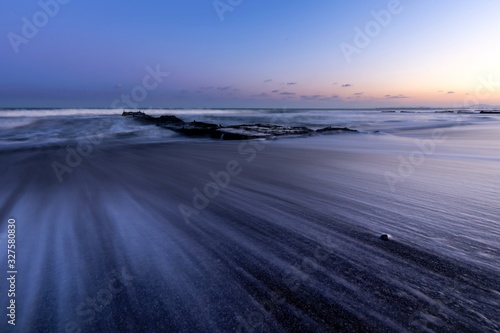 sunset on beach