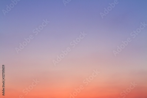 Beautiful sunrise sky background panorama
