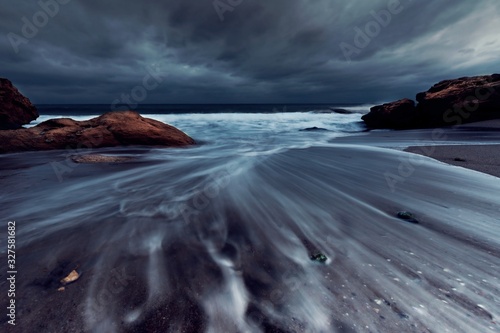 Seascape.Waves.Sunset.Blac sea.