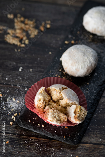 Delicious and tasty greek almond cookies koirabiedes