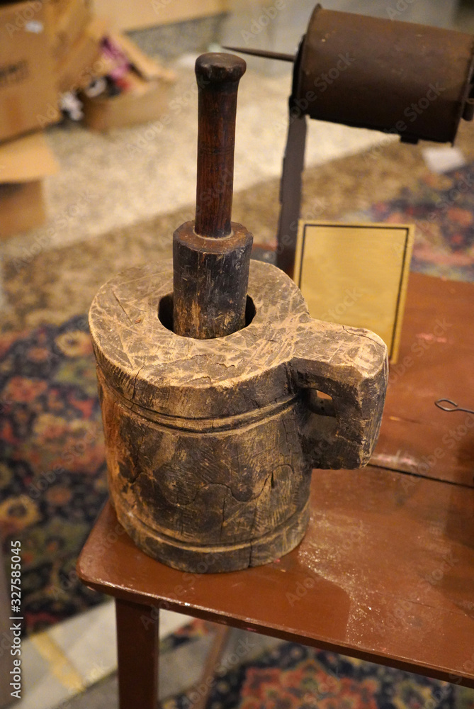 Old-fashioned manual coffee making tools Old-fashioned manual coffee making tools