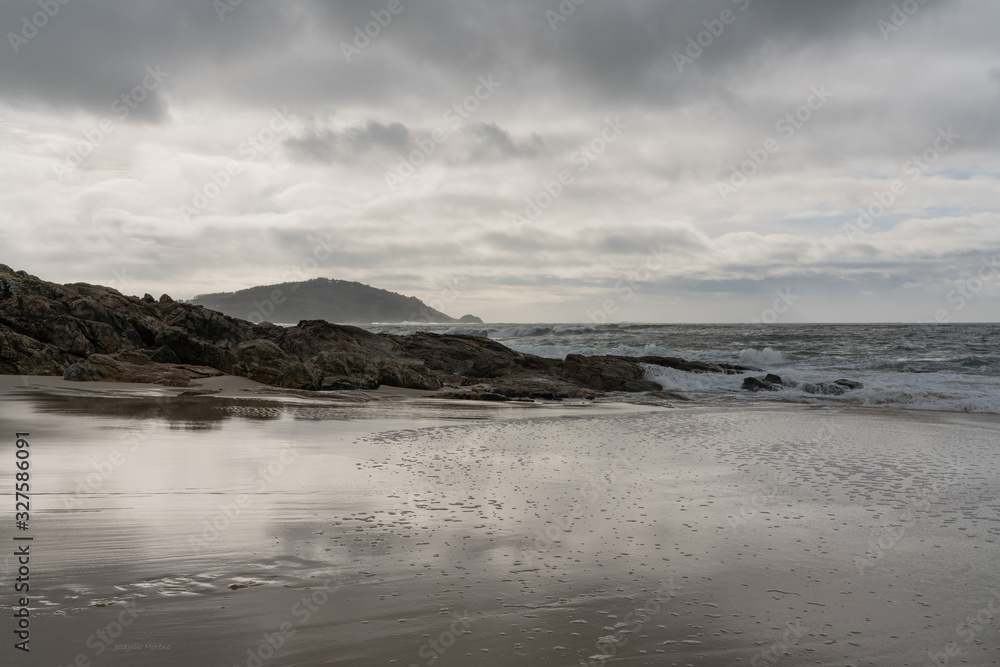 Saians beach, Galicia, Spain