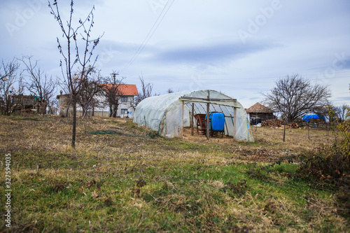   rural agricultural farm © mitarart
