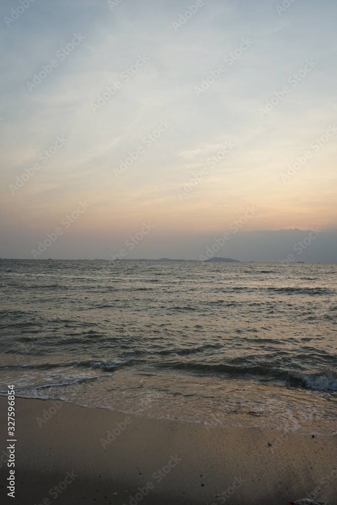 Fototapeta premium sunset on beach