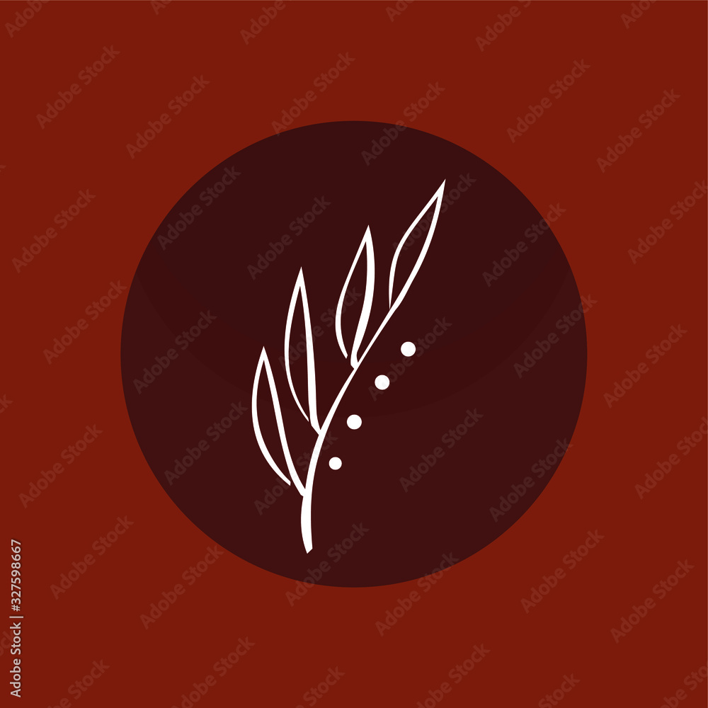 illustratuon Vector EPS print abstract premiun logo leaf nature illustratuon Vector EPS print abstract premiun logo leaf nature