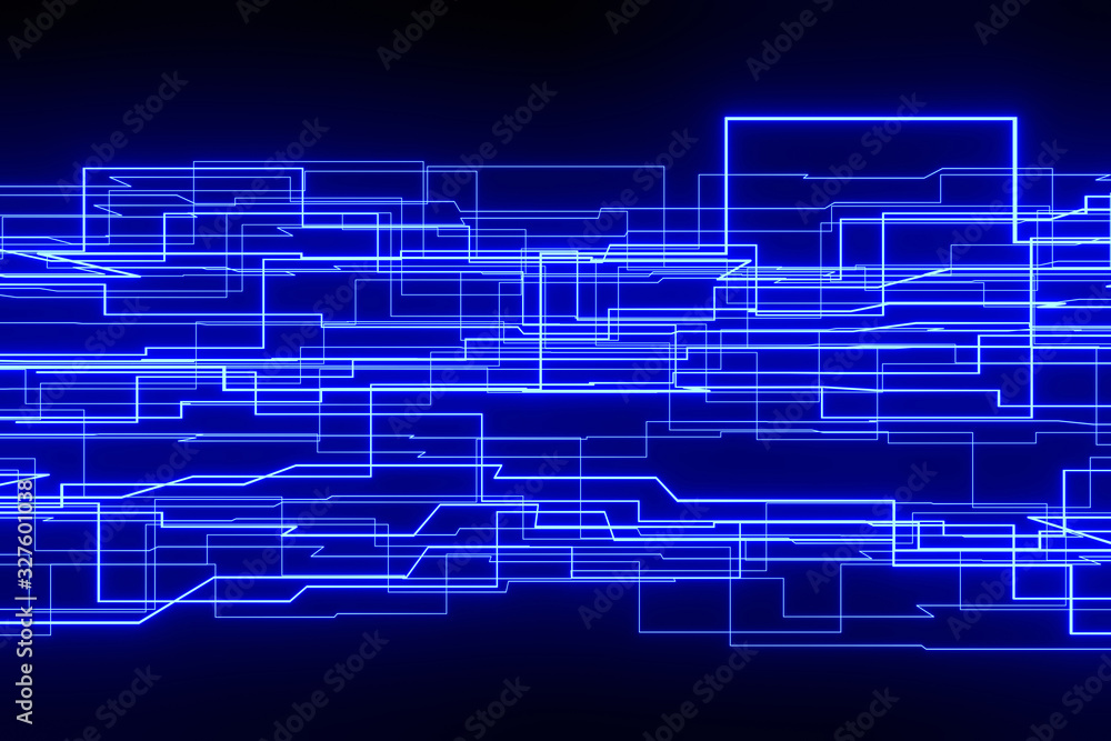 Digital abstract background. 3D rendering. Digital abstract background. 3D rendering.
