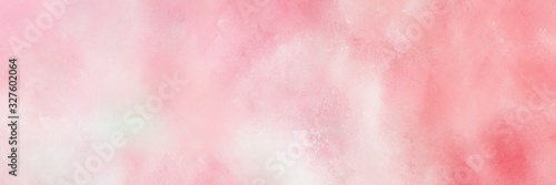 Fototapeta vintage painted art vintage horizontal background texture with baby pink, dark salmon and light coral color