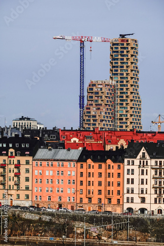 Stockholm, Sweden The skyline over Vasastan photo