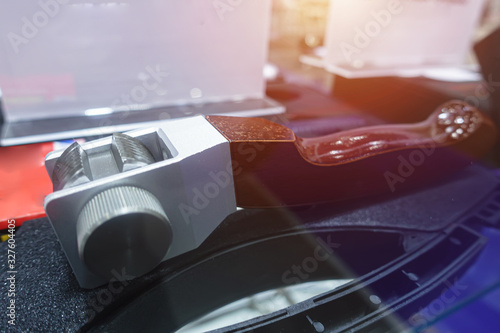 Foto Cross-cut. Coating Adhesion Testing Instrument