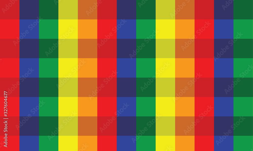 Pattern colorful texture square blocks