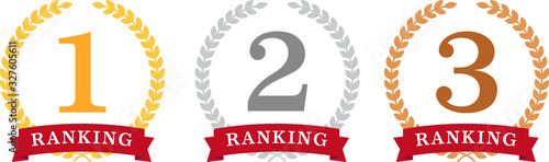 Set of rank emblems.