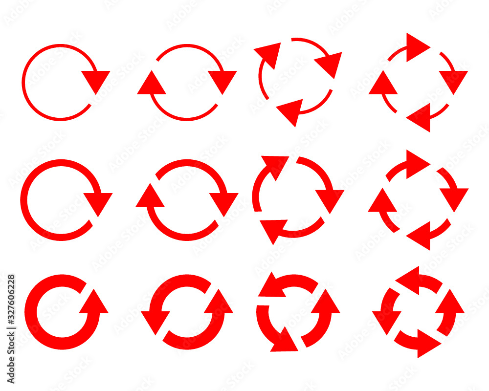 Simple set of icons related to interface arrows. Simple set of icons related to interface arrows.