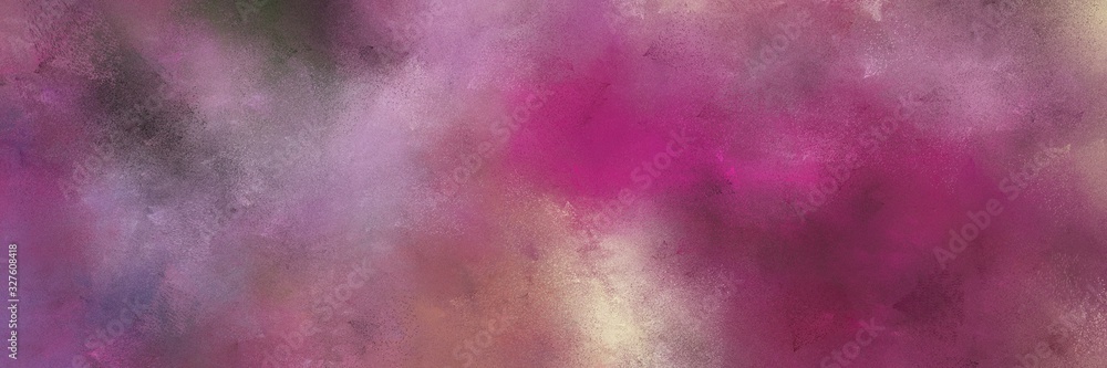 Obraz premium abstract aged horizontal texture background with antique fuchsia, pastel gray and rosy brown color