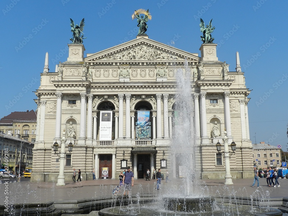 Lviv, Ukraine, Lviv Opera and Ballet Theatre