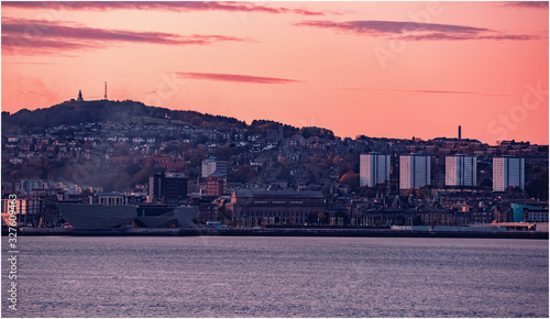 Dundee's light of sunset  
