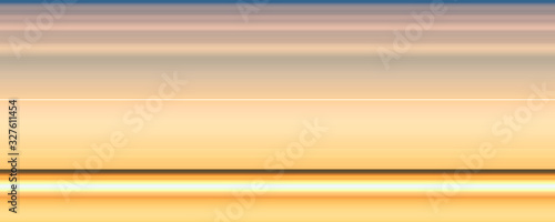 Abstract background consisting of horizontal lines of colors - colored stripes - stylized illustration of a golden sunrise - web banner