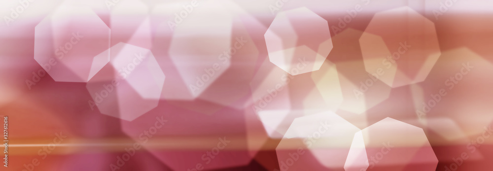 Fototapeta premium Artistic background with bokeh effect. Abstract illustartion