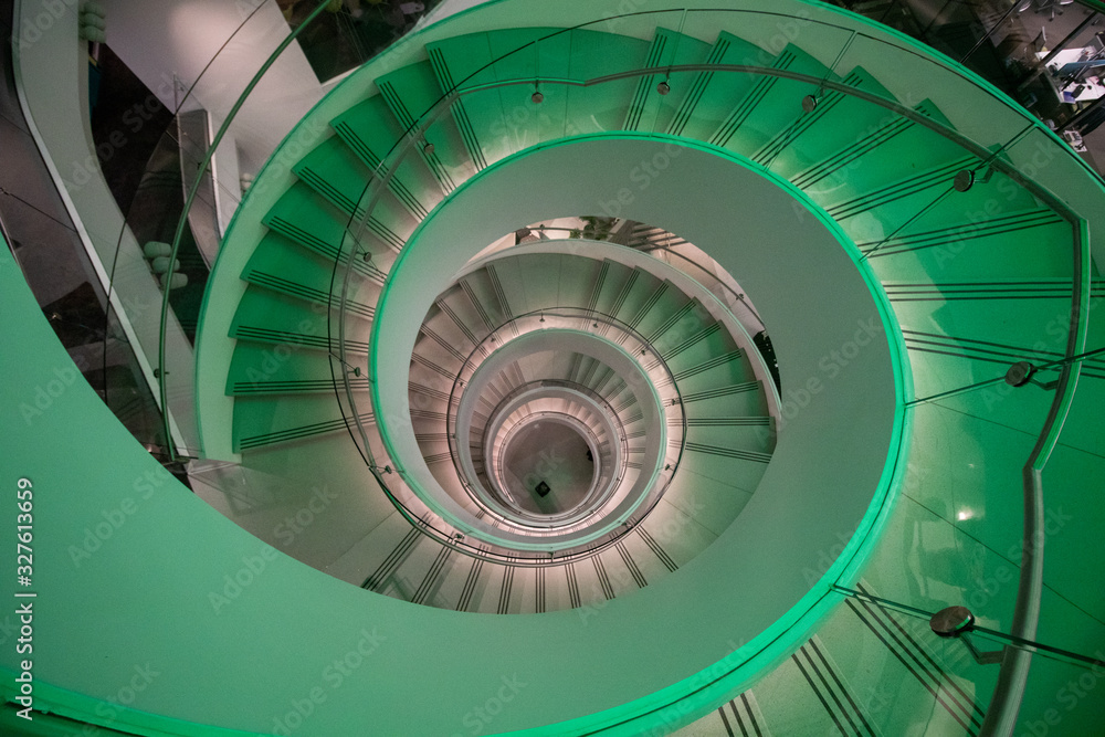 spiral staircase symmetry