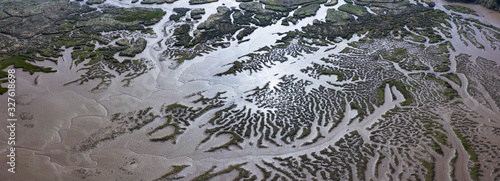 Ría de Tina Menor, Mouth of the Nansa River, Pesués, Val de San Vicente Municipality, Cantabrian Sea, Cantabria, Spain, Europe photo