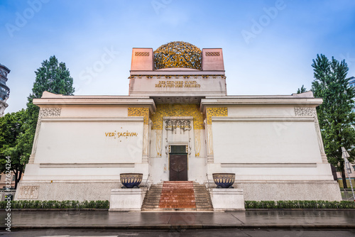 Bild auf Leinwand The Vienna Secession Building in Vienna, Austria.