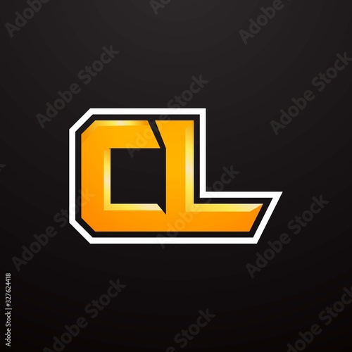 CL initial logo monogram designs modern templates