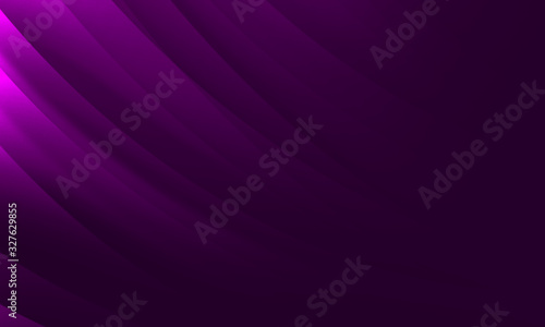Abstract wave purple black curved gradient geometric dark background. with space for concept design Technology and modern.