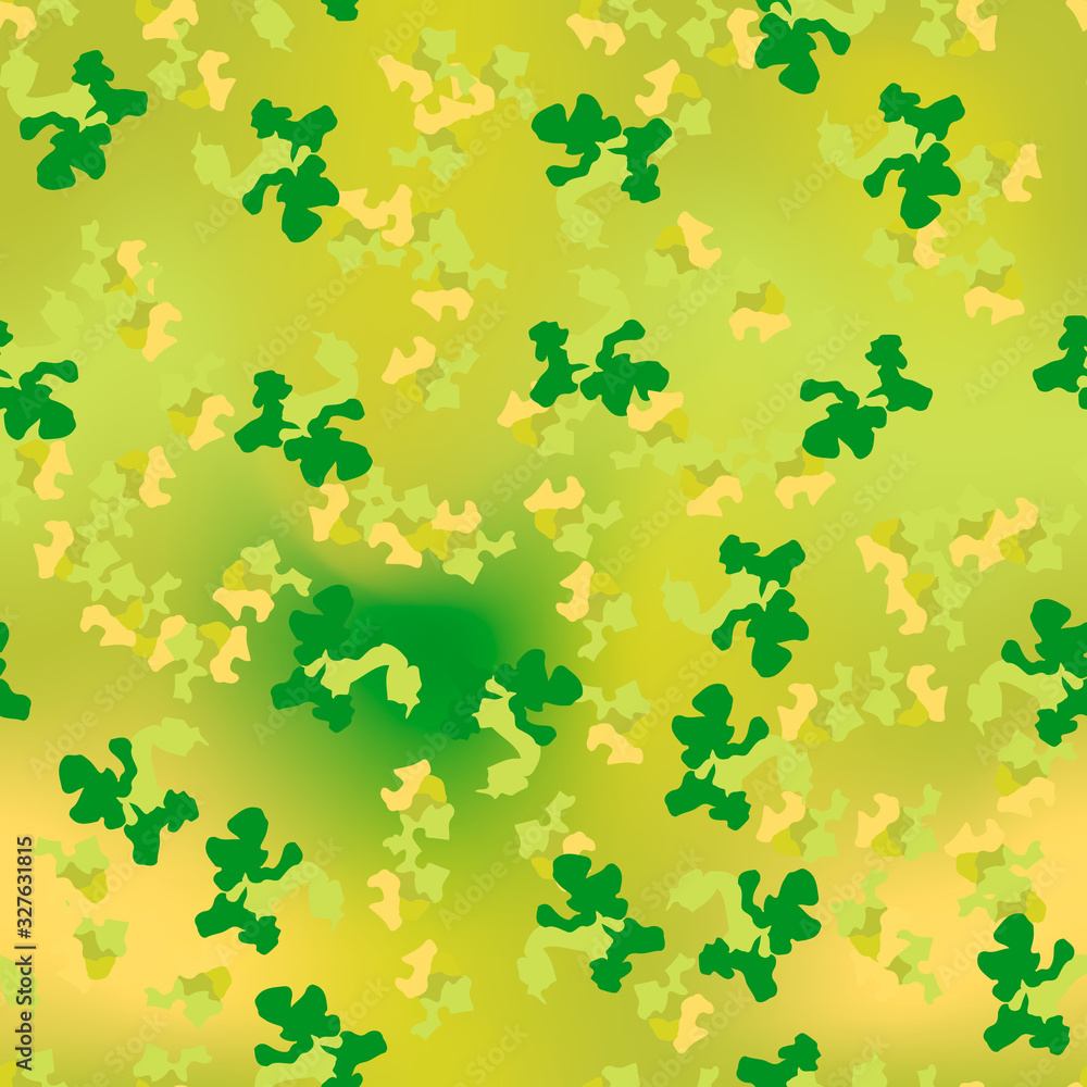 Swamp camouflage of various shades of green and yellow colors Swamp camouflage of various shades of green and yellow colors