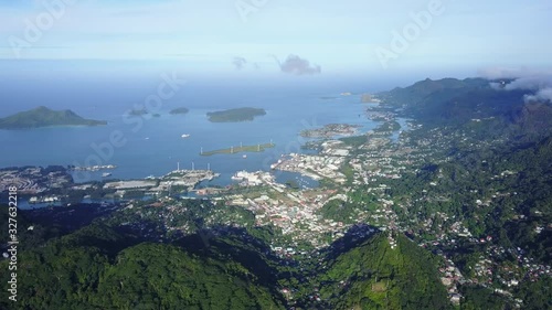 Africa Indian ocean Seychelles Victoria Drone Shooting photo