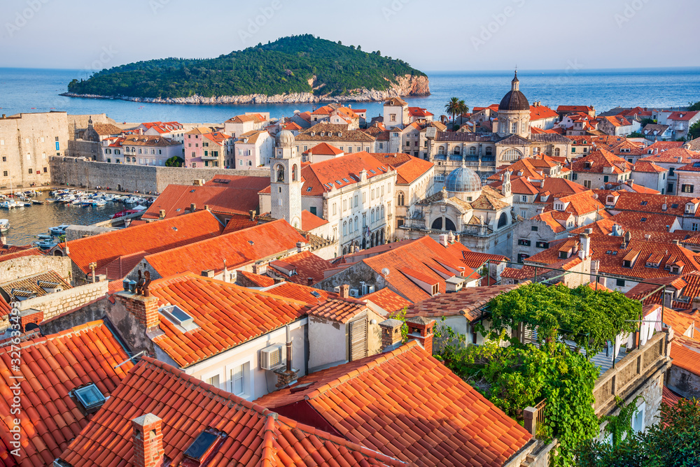 Dubrovnik, Croatia, medieval Ragusa in Dalmatia
