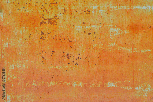 Rusty metal background  rusty metal plate background texture. . Iron surface rust. Vintage old metal sheet background. For design.